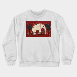 White Elephant Crewneck Sweatshirt